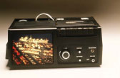 Portable microfiche viewer Dukane